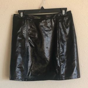 Vinyl skirt NWOT